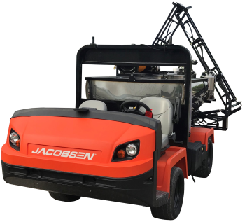 Jacobsen XD Truck with Chem Turf Sprayer and Turfluc system